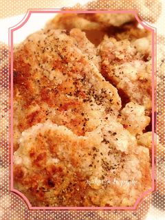 居酒屋の味♫簡単!大きいまま鶏皮せんべい-レシピのメイン写真