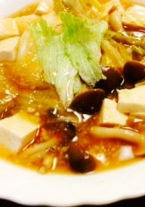 ノンオイル♪レタスたっぷり麻婆豆腐-レシピのメイン写真