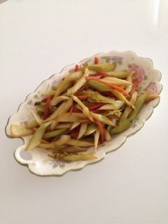 セロリと人参のきんぴら-レシピのメイン写真