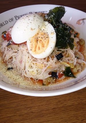 冷たいトマトそうめん-レシピのメイン写真
