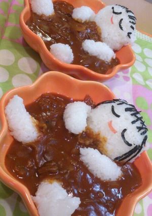 ハヤシライスの盛りつけ方-レシピのメイン写真