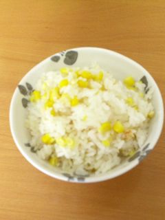 お手軽!とうもろこしご飯-レシピのメイン写真