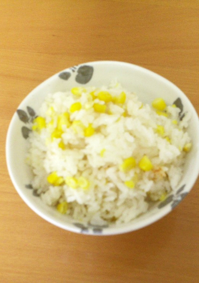 お手軽!とうもろこしご飯-レシピのメイン写真