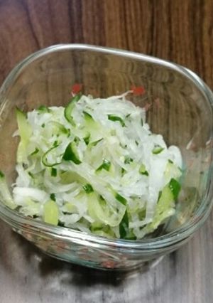 簡単☆大根ときゅうりのお漬け物-レシピのメイン写真