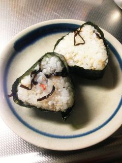 エビ天むす風⁉おむすび-レシピのメイン写真