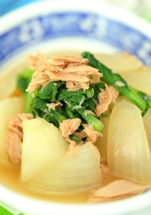 かぶと玉葱の甘辛ツナ煮-レシピのメイン写真