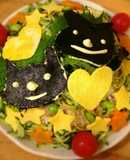 野菜たっぷり♥ねこちゃん♥ちらし寿司