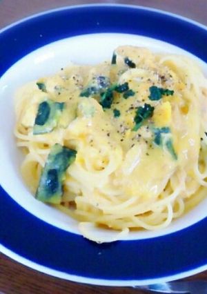 シンプルかぼちゃパスタ-レシピのメイン写真