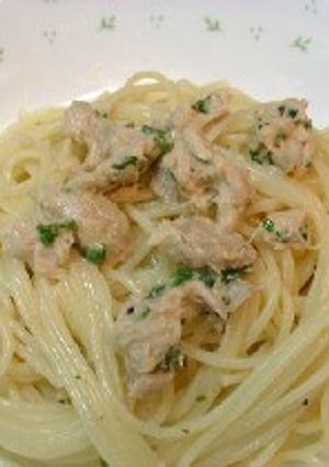 ツナソースのスパゲッティ-レシピのメイン写真