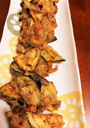 鯖缶と茄子のフリッター-レシピのメイン写真