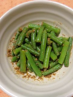 いんげんの胡麻和え-レシピのメイン写真