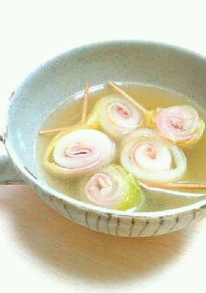 白菜とベーコンの食べるスープ-レシピのメイン写真