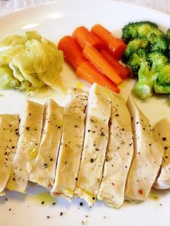 ★フライパン一つで鶏肉と野菜の酒蒸し★-レシピのメイン写真