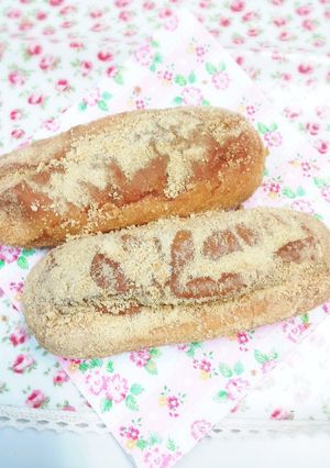 給食menu＊大人気のきな粉揚げパン-レシピのメイン写真