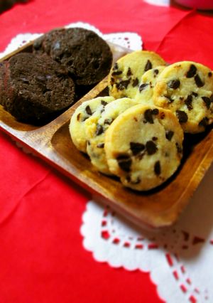 ホワイトデーにさくさくチョコクッキー♪-レシピのメイン写真