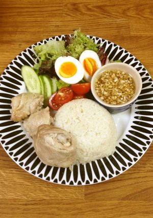 超簡単♪シンガポールチキンライス-レシピのメイン写真