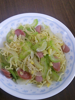 塩レモンとセロリの爽やか焼そば-レシピのメイン写真
