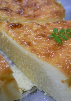 生クリ無☆混ぜるだけベイクドチーズケーキ-レシピのメイン写真