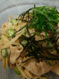 もりもり♪豚ごぼうサラダ-レシピのメイン写真