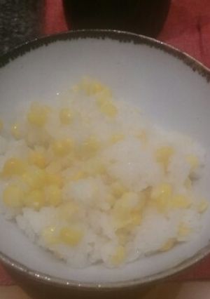 土鍋で炊くとうもろこしご飯-レシピのメイン写真