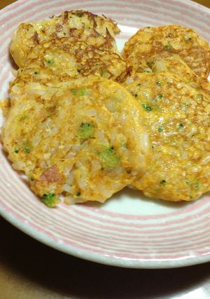 離乳食 オムライス風オヤキ-レシピのメイン写真