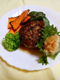 ヘルシー!さっぱり、おろしハンバーク-レシピのメイン写真