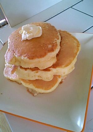 ふわふわホットケーキ-レシピのメイン写真