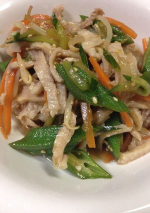 夏のさっぱり鶏皮ポン酢-レシピのメイン写真