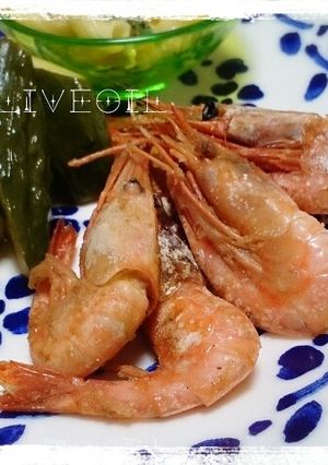 ビールに♪殻つき甘エビのカリカリグリル-レシピのメイン写真