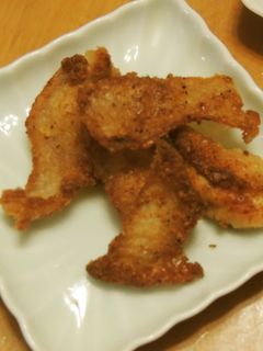 おつまみに♡簡単パリパリ鶏皮-レシピのメイン写真