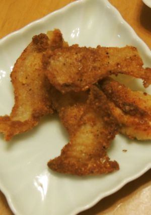 おつまみに♡簡単パリパリ鶏皮-レシピのメイン写真