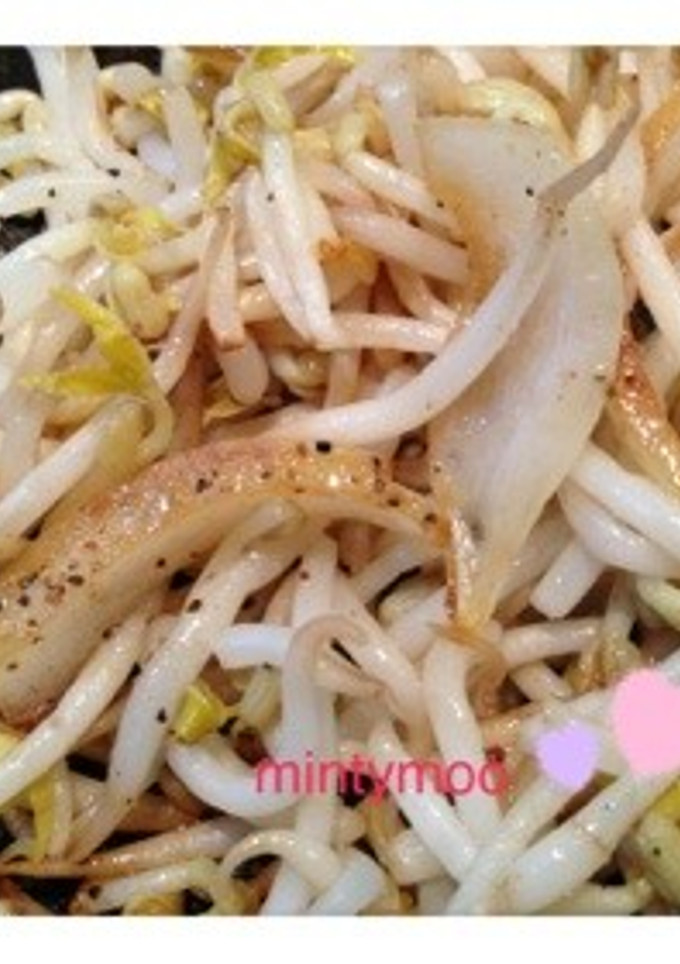 ☆もやしの黒こしょう炒め☆-レシピのメイン写真