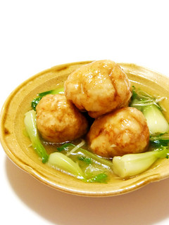生姜たっぷり*とろろ鶏団子の中華煮-レシピのメイン写真