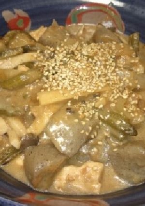 ゴマだれ梅肉さっぱり煮込み-レシピのメイン写真