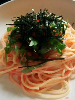 【パスタ】明太子-レシピのメイン写真