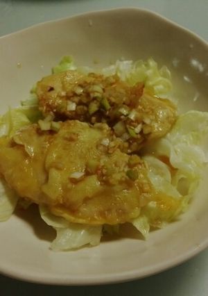 鳥胸肉のレモン風味のネギソースがけ-レシピのメイン写真