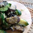 干し野菜のごま味噌炒め