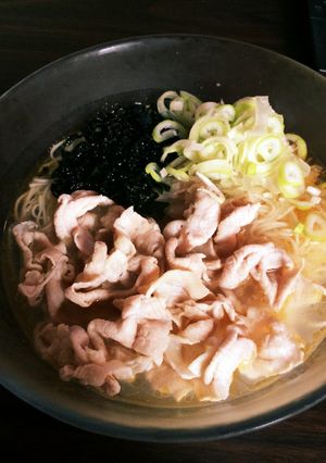 暑い日に☆簡単！塩スープそうめん-レシピのメイン写真