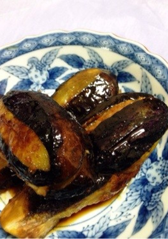 なすのはさみ焼き煮-レシピのメイン写真