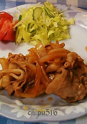 簡単　夏バテ解消！手作りポン酢焼き肉-レシピのメイン写真