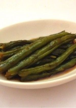 インゲンのくたくた煮-レシピのメイン写真