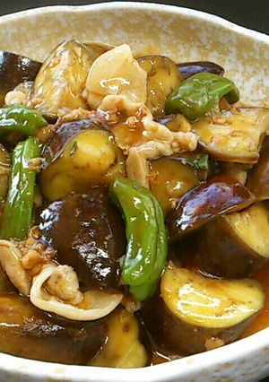 (σ・∀・)σ麻婆豆腐の素で【麻婆茄子】-レシピのメイン写真