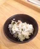 しじみわかめスープで炊き込みご飯☆