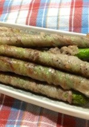 アスパラの豚バラ巻き-レシピのメイン写真