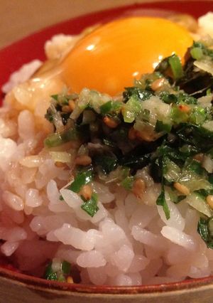 卵かけご飯トッピング☆絶品薬味ペースト-レシピのメイン写真