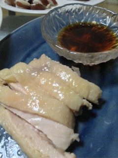 ３分！簡単蒸し鶏-レシピのメイン写真