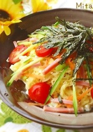 味噌だれのラーメンサラダ-レシピのメイン写真