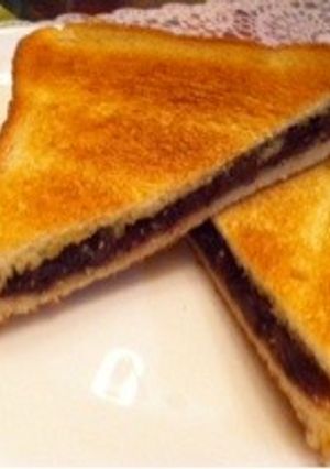 モーニング小倉トースト-レシピのメイン写真