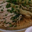 蒸し茄子とえのきの冷え冷えさっぱり浸し