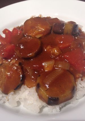本格簡単茄子カレー-レシピのメイン写真